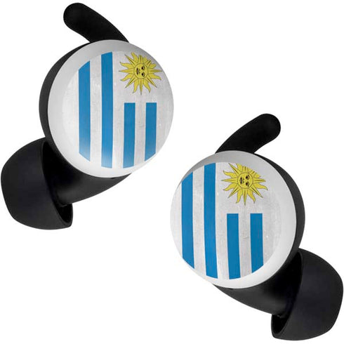 Uraguay Flag Distressed Google Pixel Buds Skin